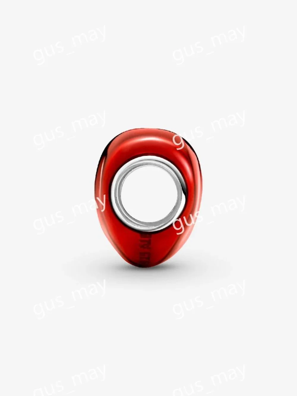 Pandora Metallic Red Heart Charm